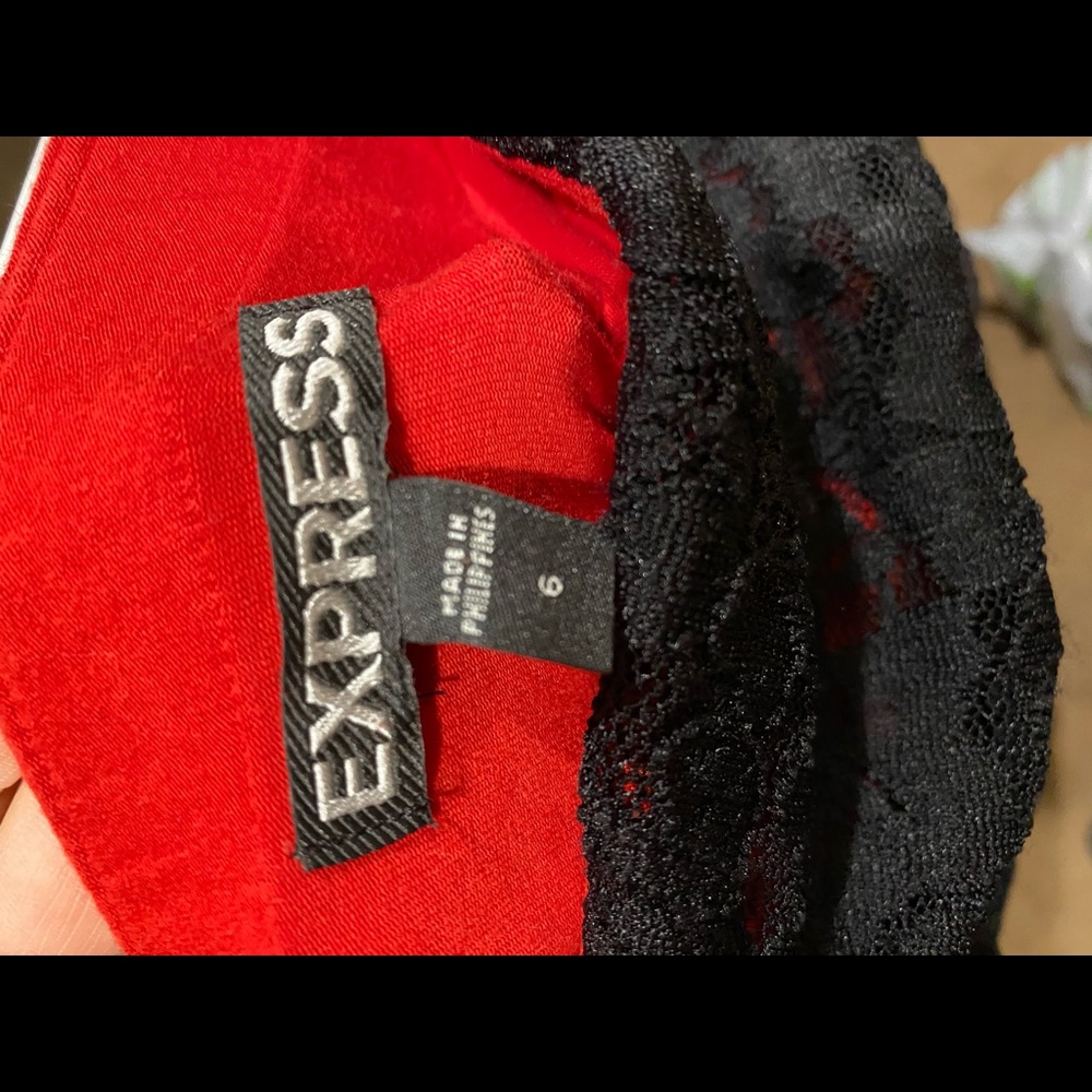 Express lace dress
